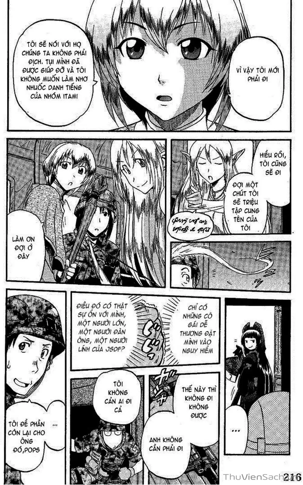 Truyện Tranh Phía Sau Cánh Cổng Bóng Tối Của Hư Không! trang 6
