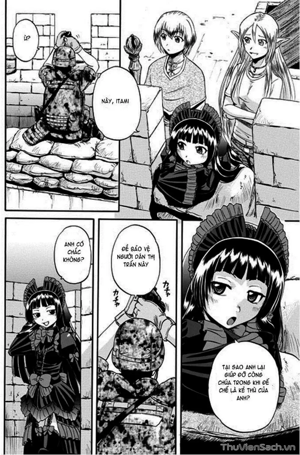 Truyện Tranh Phía Sau Cánh Cổng Bóng Tối Của Hư Không! trang 6