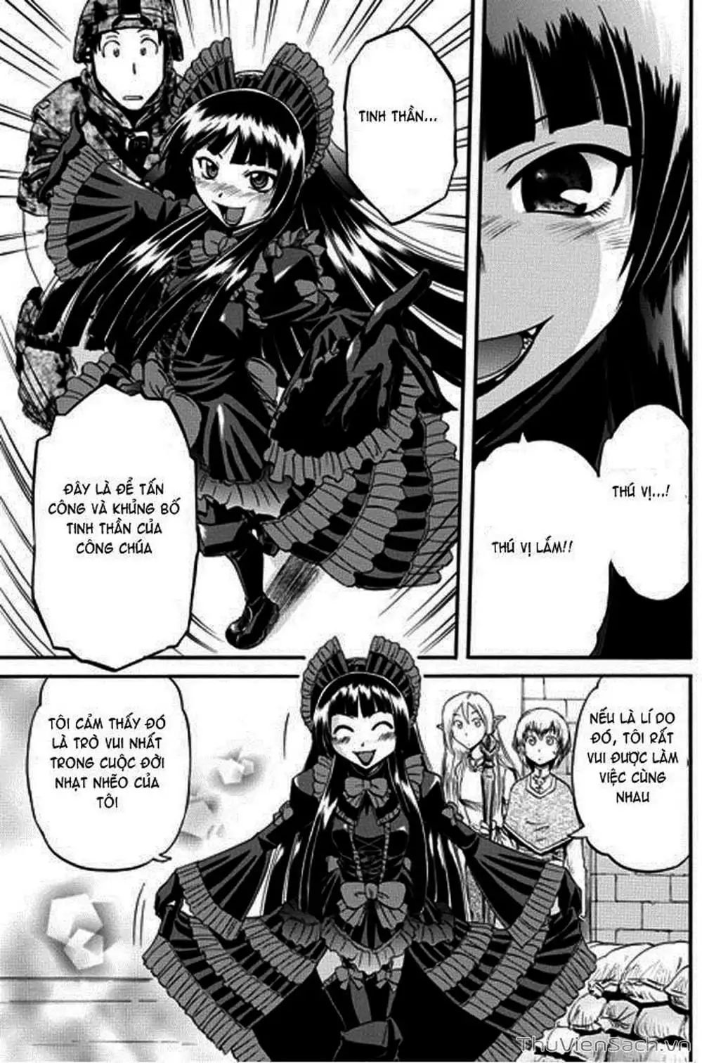 Truyện Tranh Phía Sau Cánh Cổng Bóng Tối Của Hư Không! trang 6