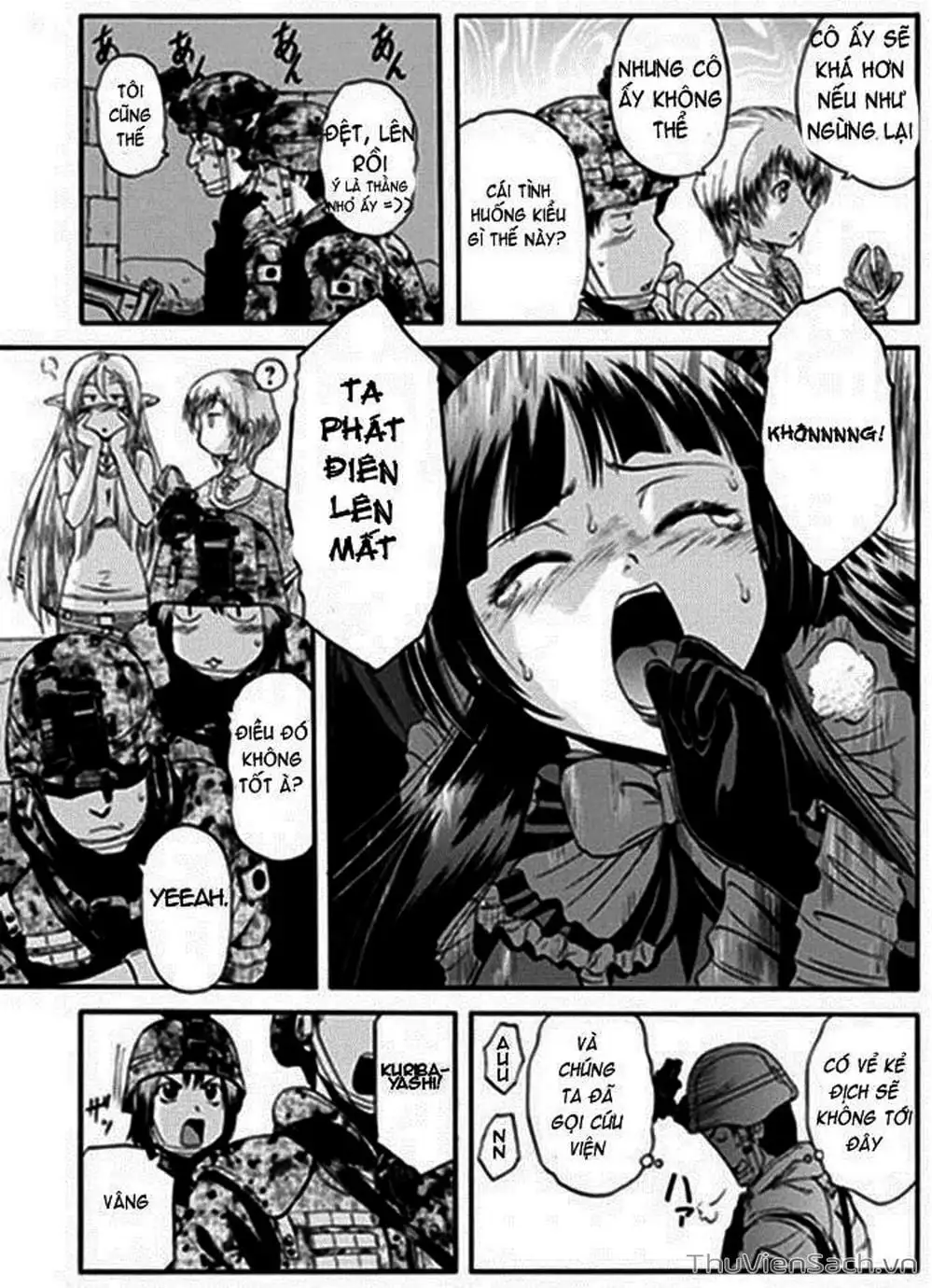 Truyện Tranh Phía Sau Cánh Cổng Bóng Tối Của Hư Không! trang 6
