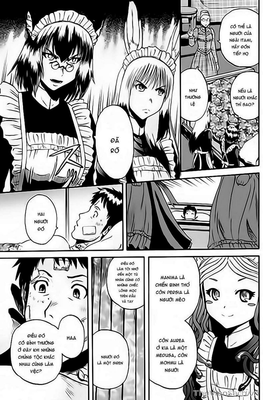 Truyện Tranh Phía Sau Cánh Cổng Bóng Tối Của Hư Không! trang 6