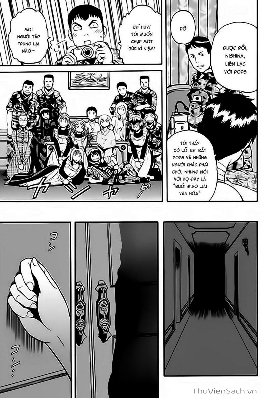Truyện Tranh Phía Sau Cánh Cổng Bóng Tối Của Hư Không! trang 6