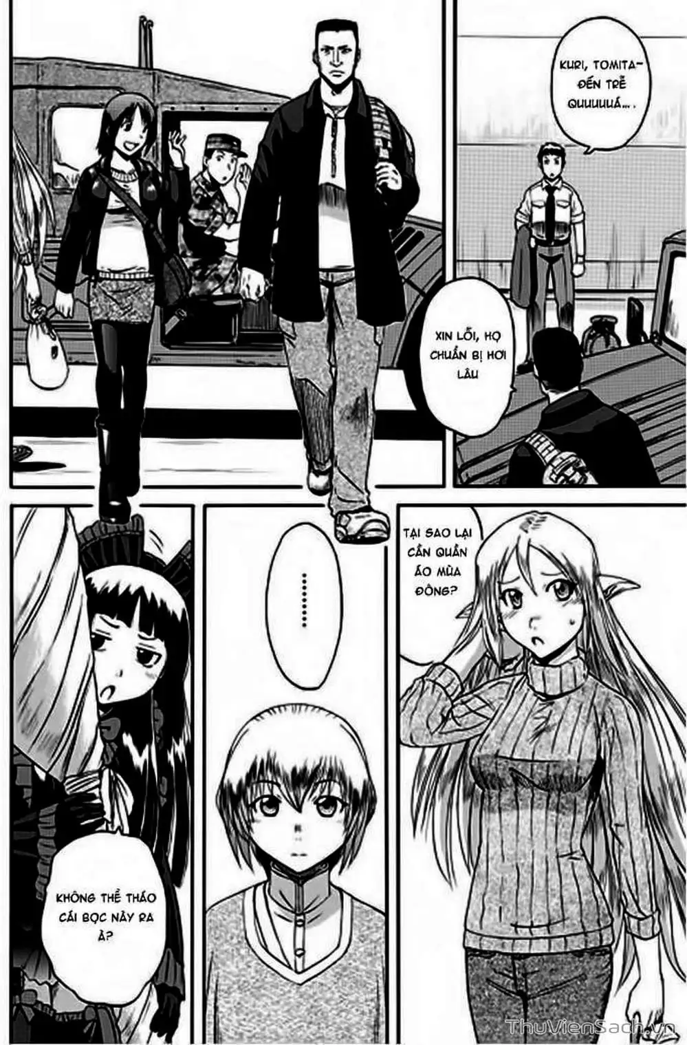 Truyện Tranh Phía Sau Cánh Cổng Bóng Tối Của Hư Không! trang 6
