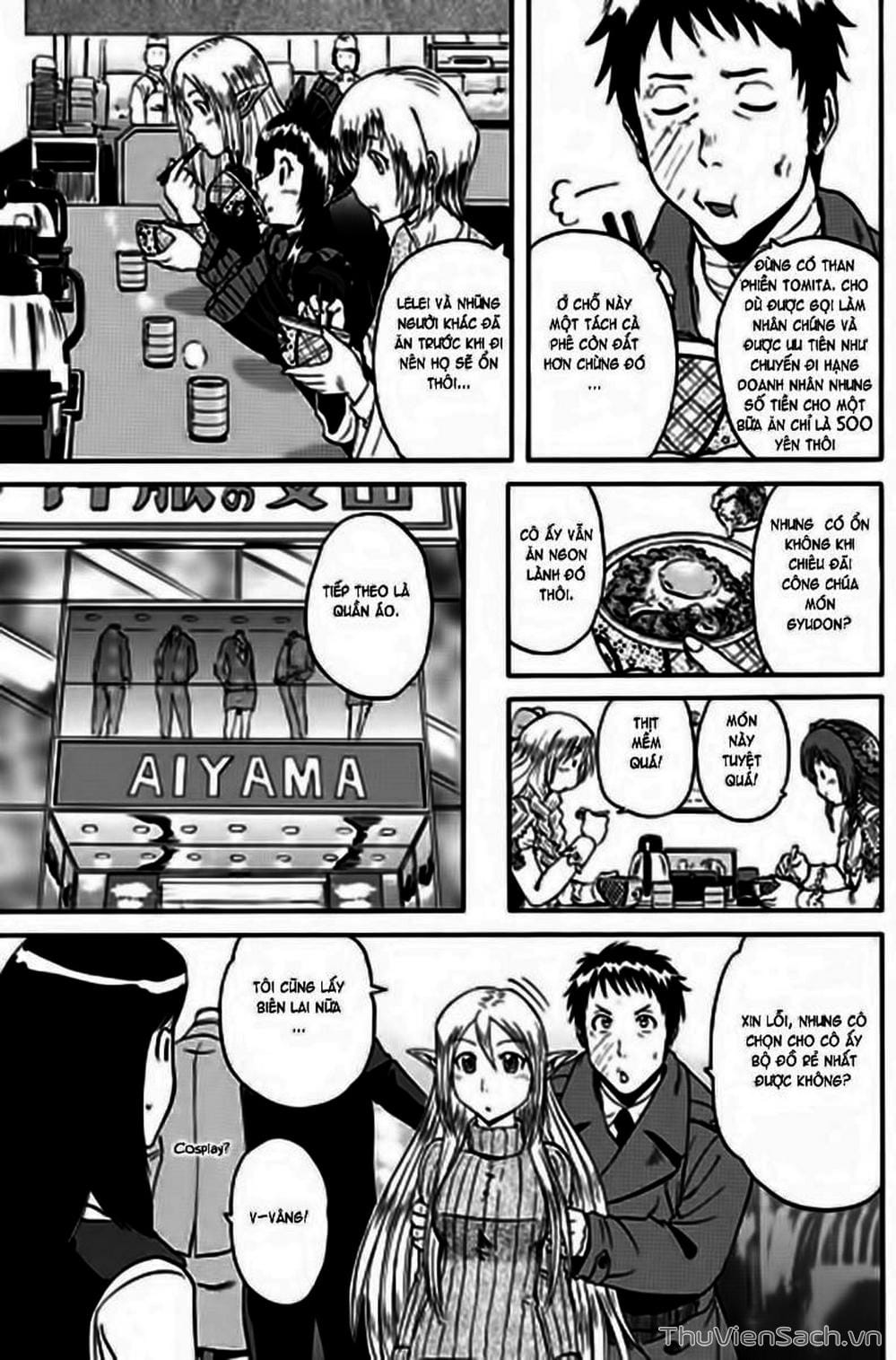 Truyện Tranh Phía Sau Cánh Cổng Bóng Tối Của Hư Không! trang 6