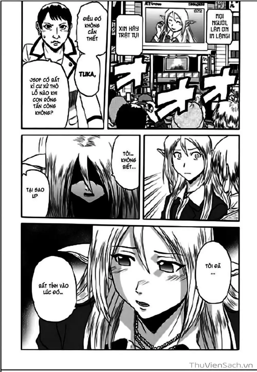 Truyện Tranh Phía Sau Cánh Cổng Bóng Tối Của Hư Không! trang 6