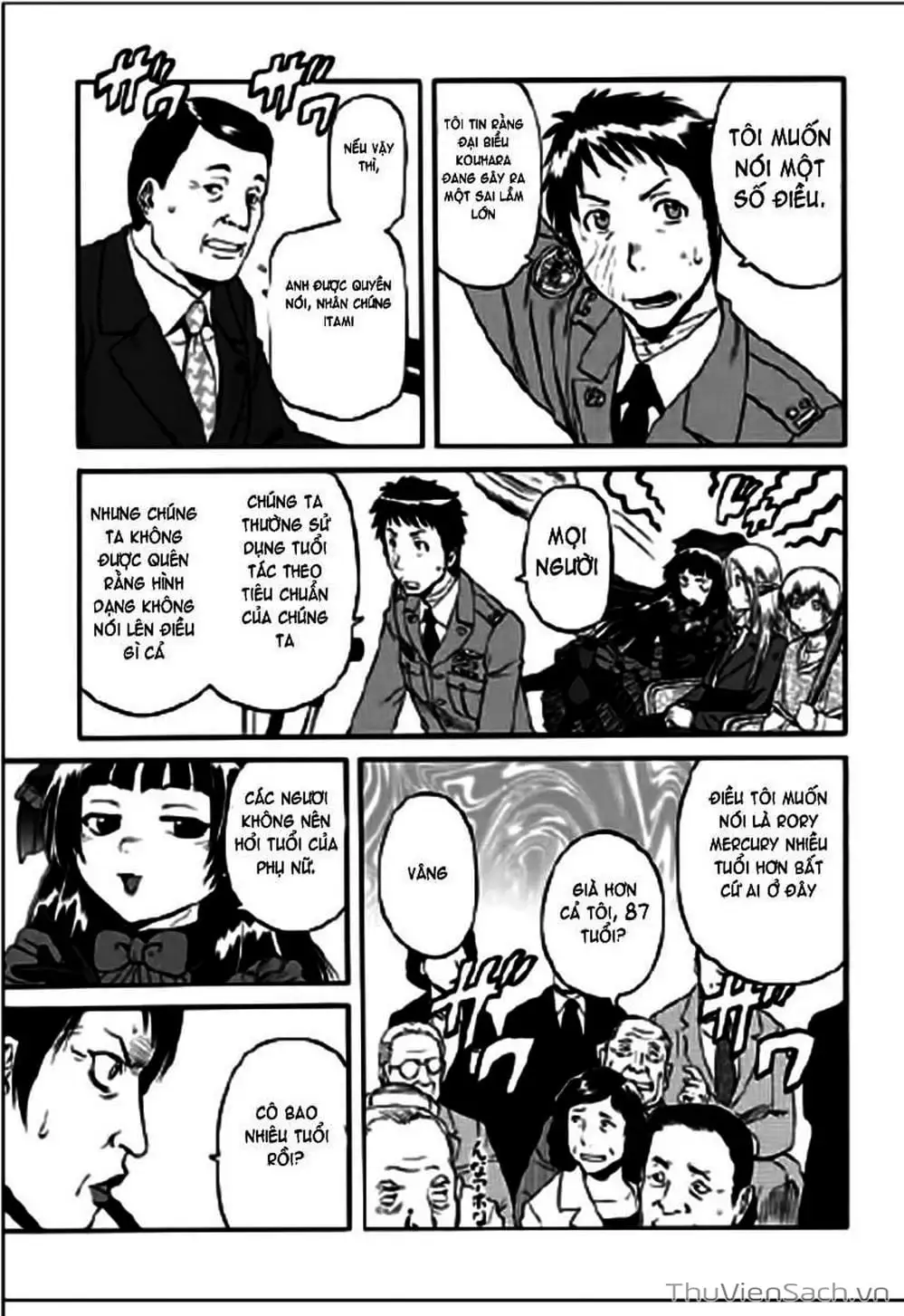 Truyện Tranh Phía Sau Cánh Cổng Bóng Tối Của Hư Không! trang 6