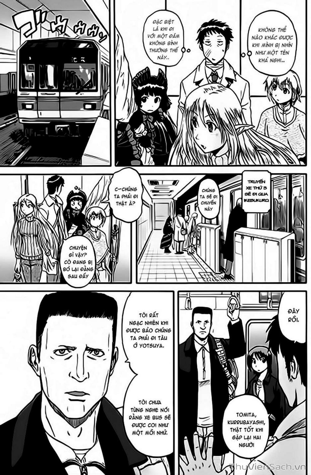 Truyện Tranh Phía Sau Cánh Cổng Bóng Tối Của Hư Không! trang 6