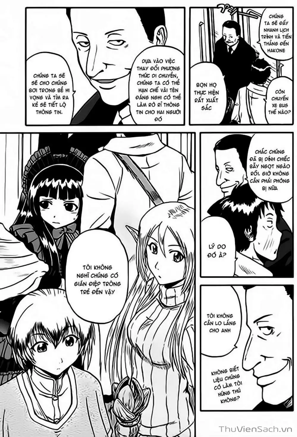 Truyện Tranh Phía Sau Cánh Cổng Bóng Tối Của Hư Không! trang 6