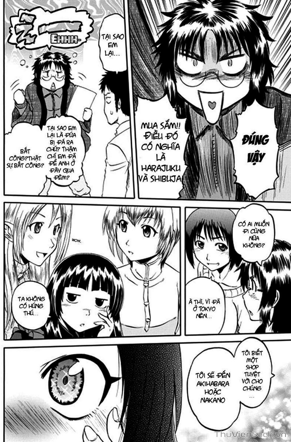 Truyện Tranh Phía Sau Cánh Cổng Bóng Tối Của Hư Không! trang 6