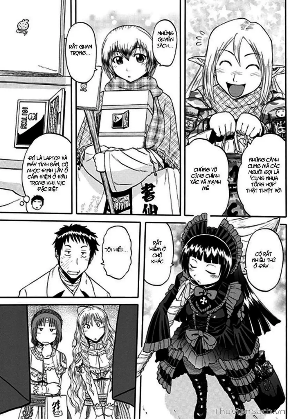 Truyện Tranh Phía Sau Cánh Cổng Bóng Tối Của Hư Không! trang 6
