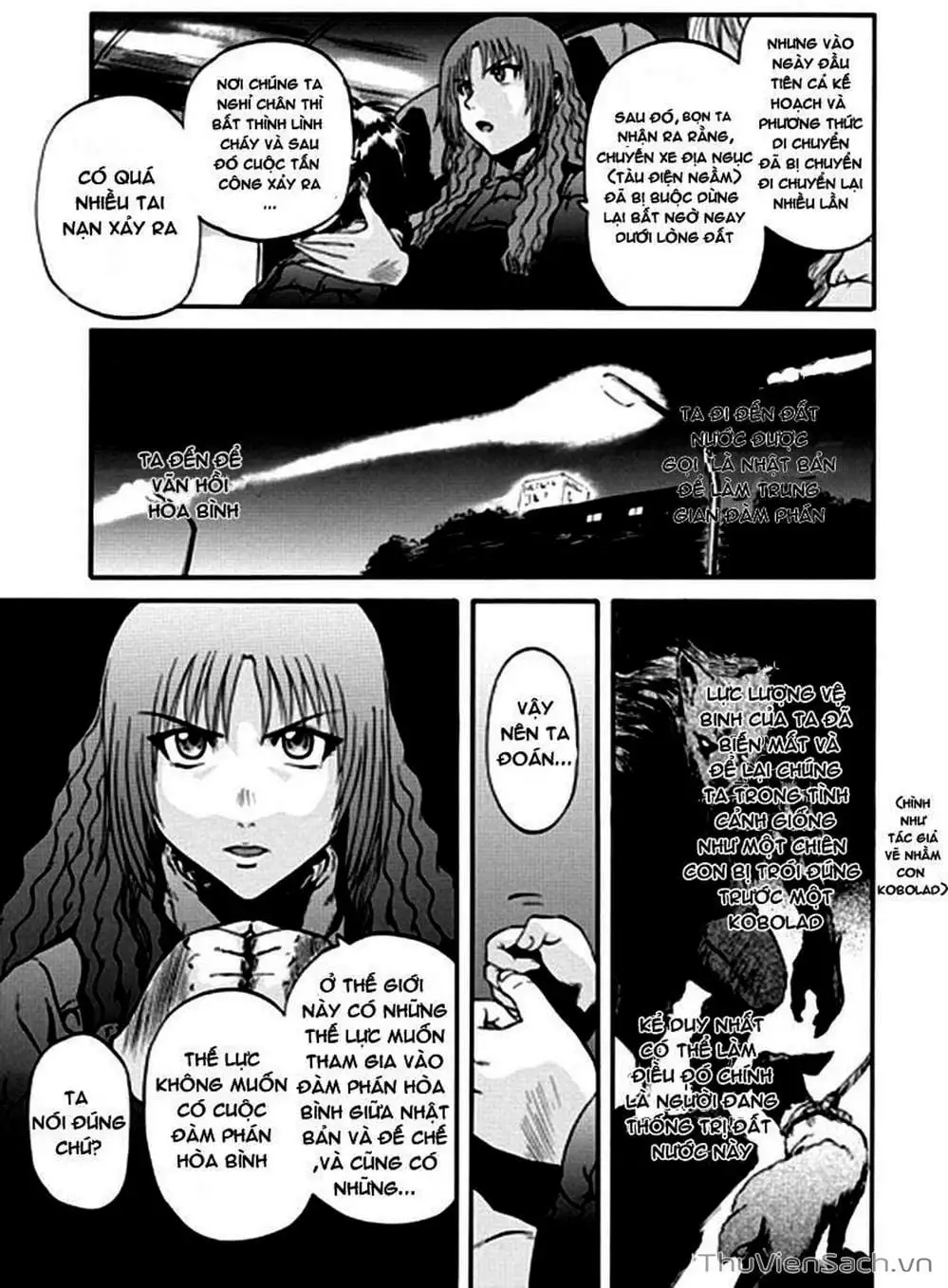 Truyện Tranh Phía Sau Cánh Cổng Bóng Tối Của Hư Không! trang 6