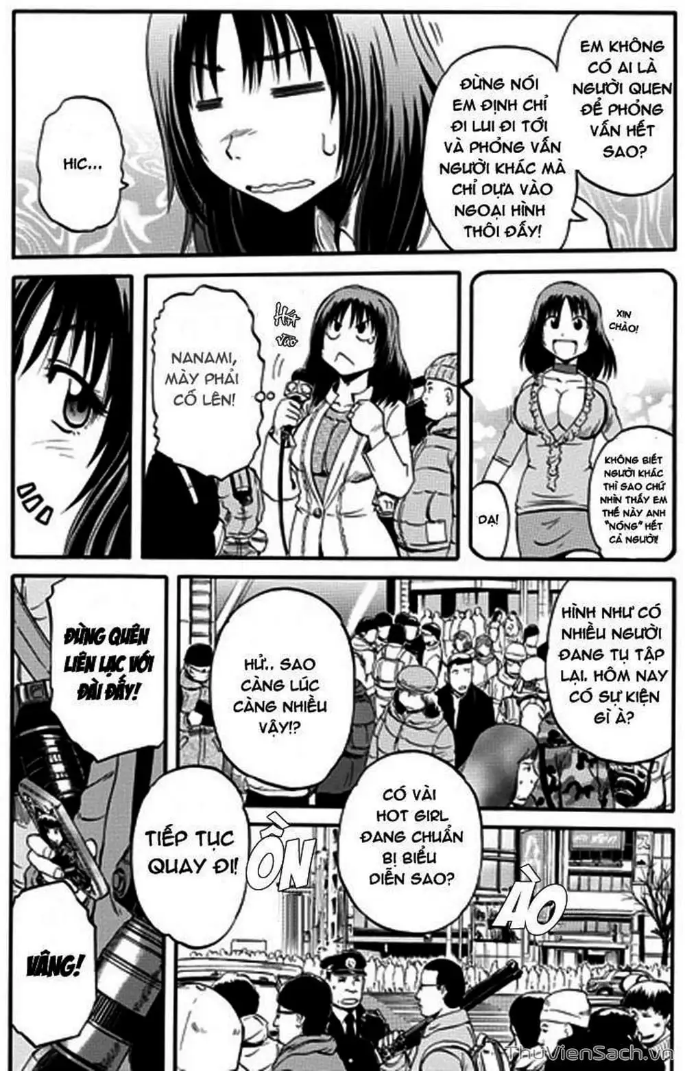 Truyện Tranh Phía Sau Cánh Cổng Bóng Tối Của Hư Không! trang 6