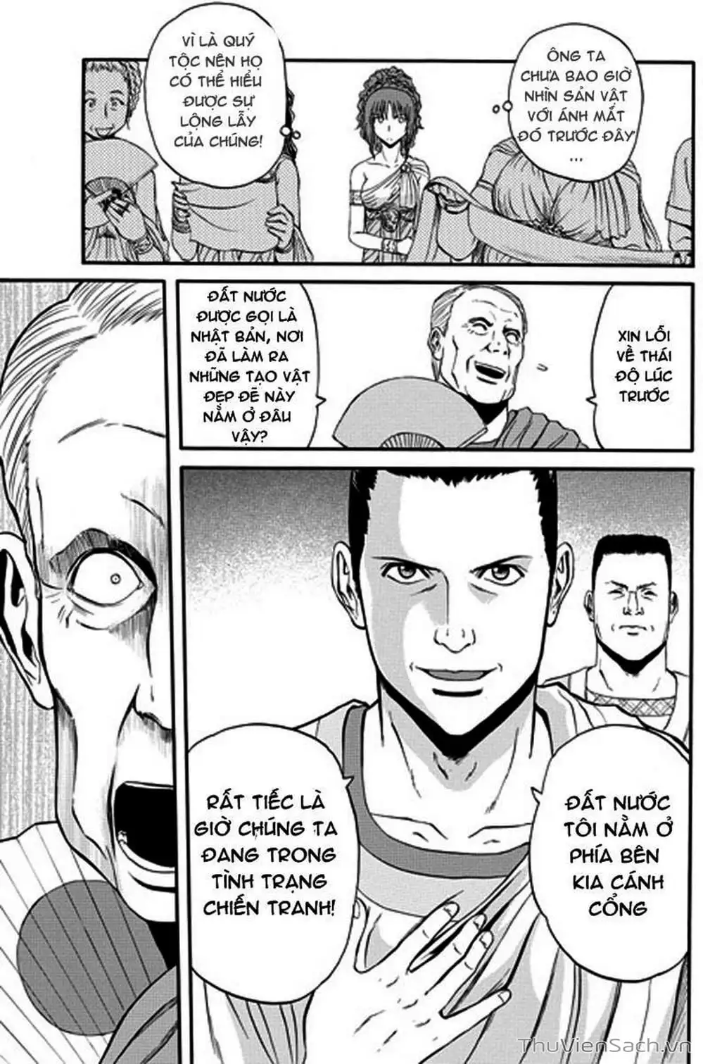 Truyện Tranh Phía Sau Cánh Cổng Bóng Tối Của Hư Không! trang 6