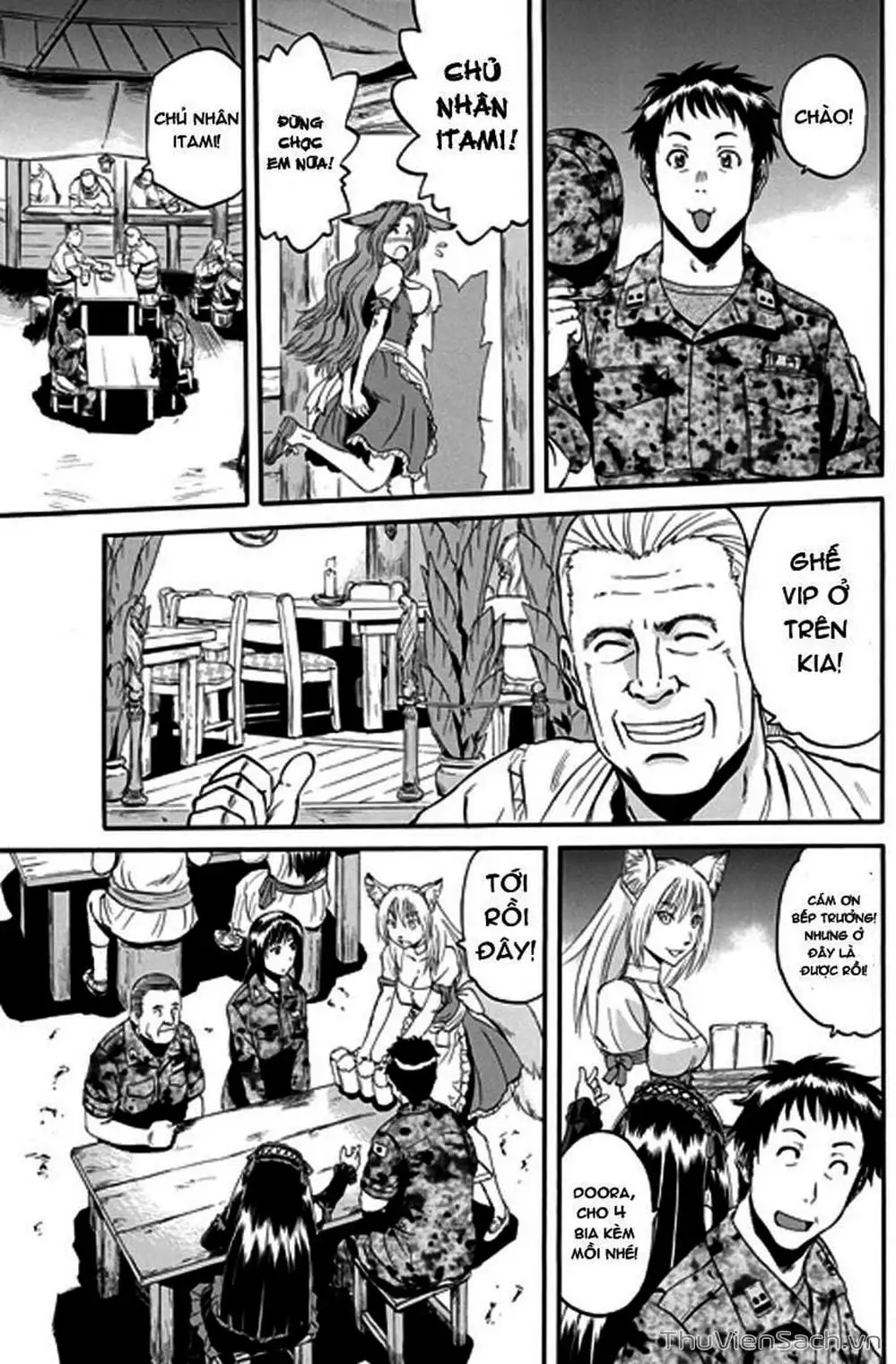 Truyện Tranh Phía Sau Cánh Cổng Bóng Tối Của Hư Không! trang 6