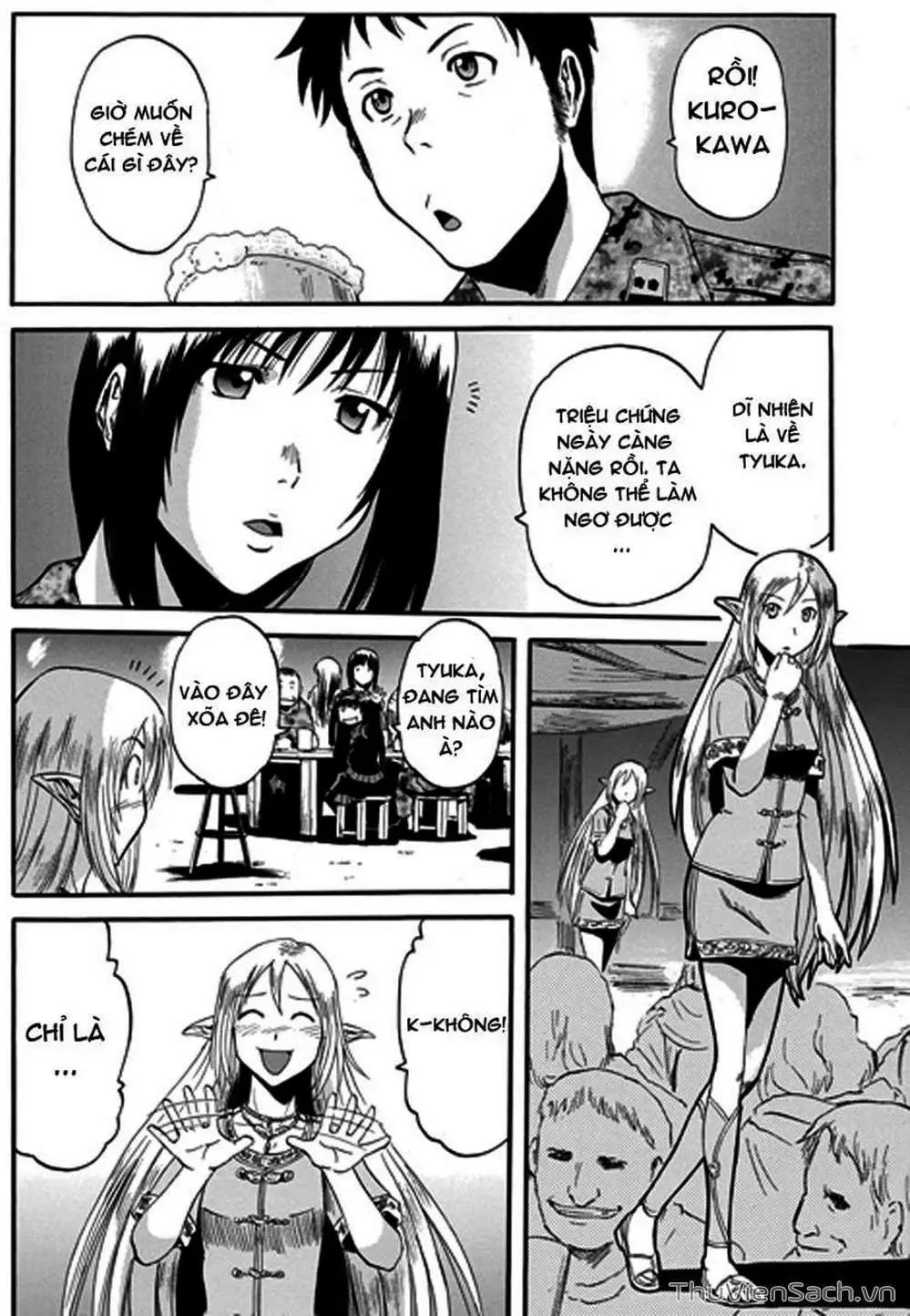 Truyện Tranh Phía Sau Cánh Cổng Bóng Tối Của Hư Không! trang 6