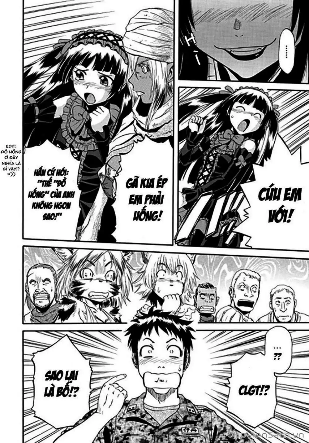 Truyện Tranh Phía Sau Cánh Cổng Bóng Tối Của Hư Không! trang 6