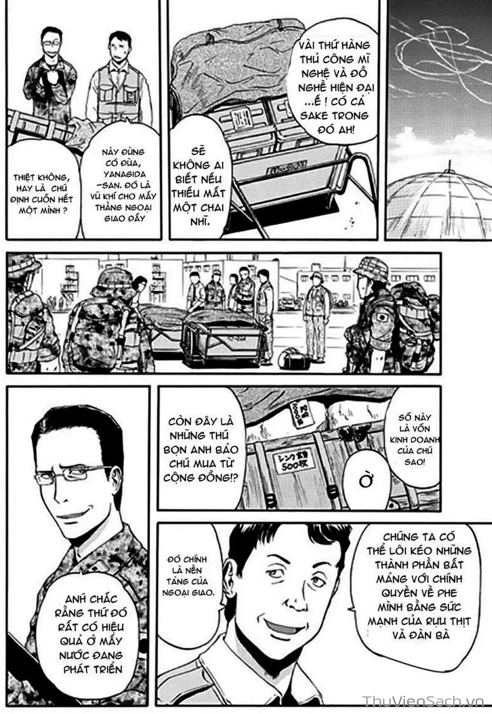 Truyện Tranh Phía Sau Cánh Cổng Bóng Tối Của Hư Không! trang 6