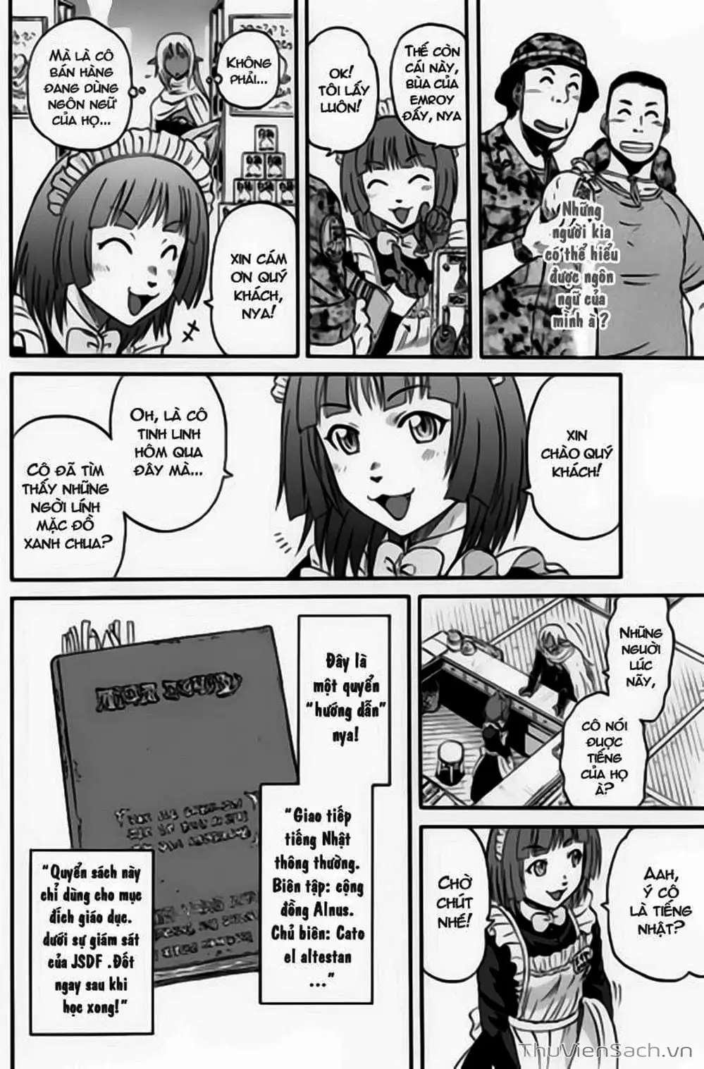 Truyện Tranh Phía Sau Cánh Cổng Bóng Tối Của Hư Không! trang 6