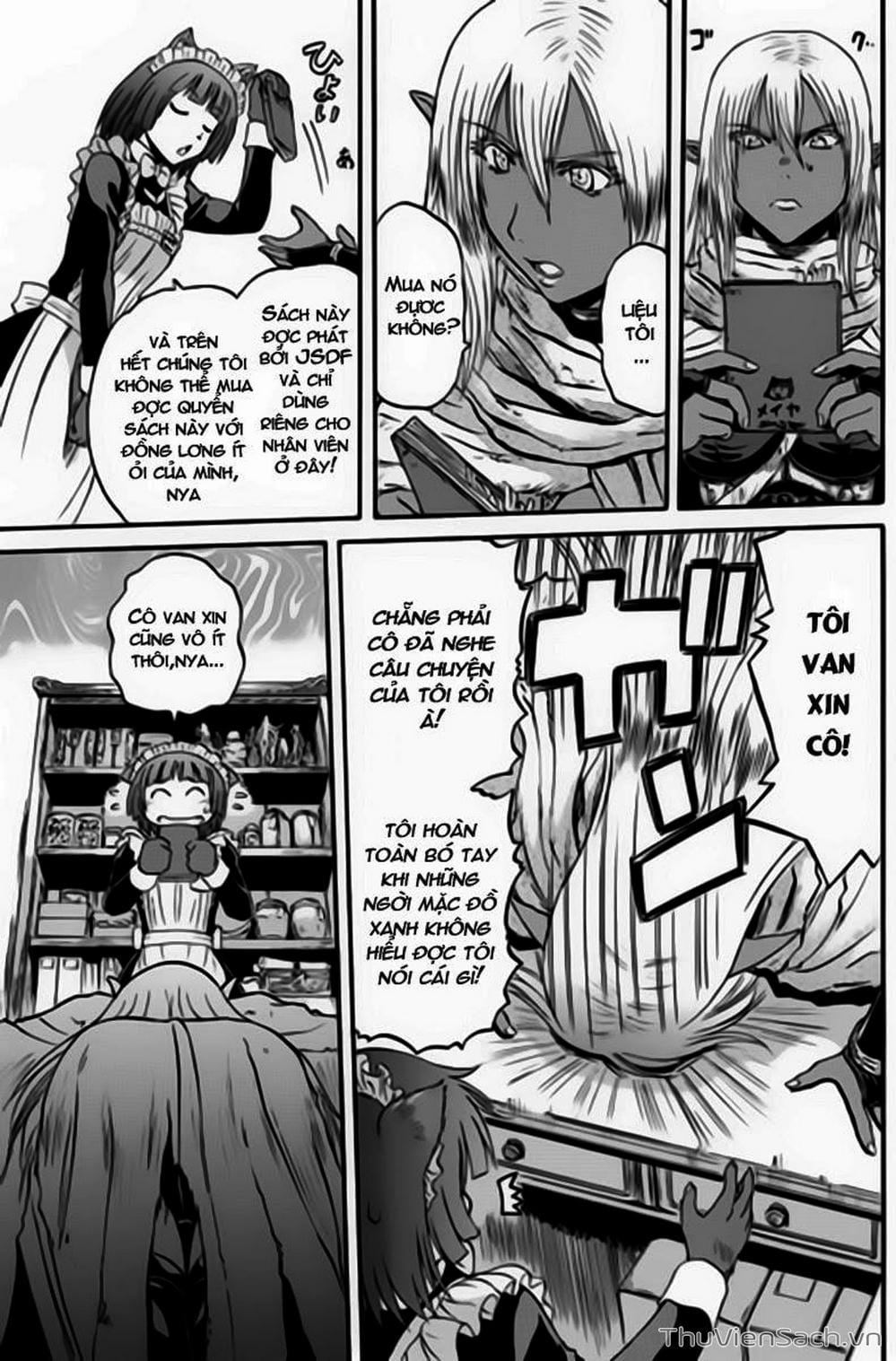 Truyện Tranh Phía Sau Cánh Cổng Bóng Tối Của Hư Không! trang 6