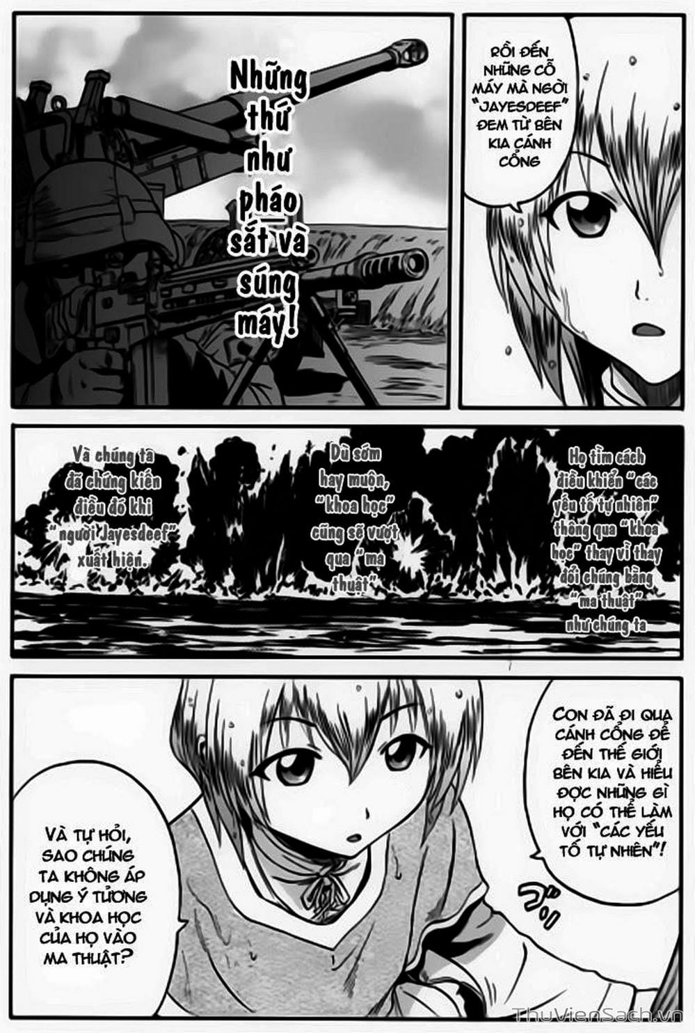 Truyện Tranh Phía Sau Cánh Cổng Bóng Tối Của Hư Không! trang 6