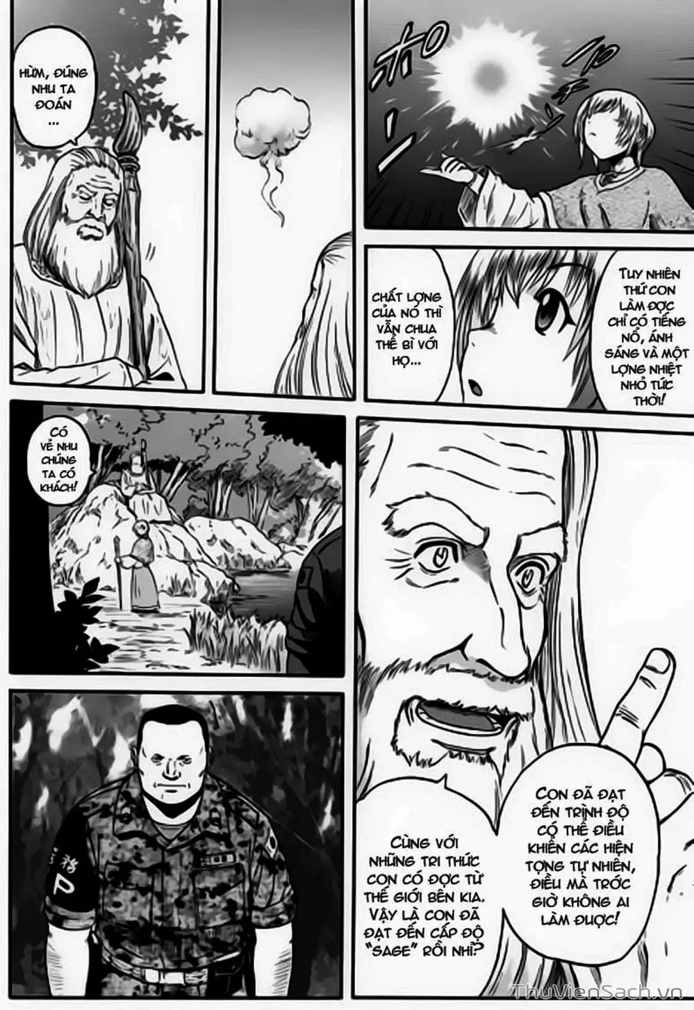 Truyện Tranh Phía Sau Cánh Cổng Bóng Tối Của Hư Không! trang 6