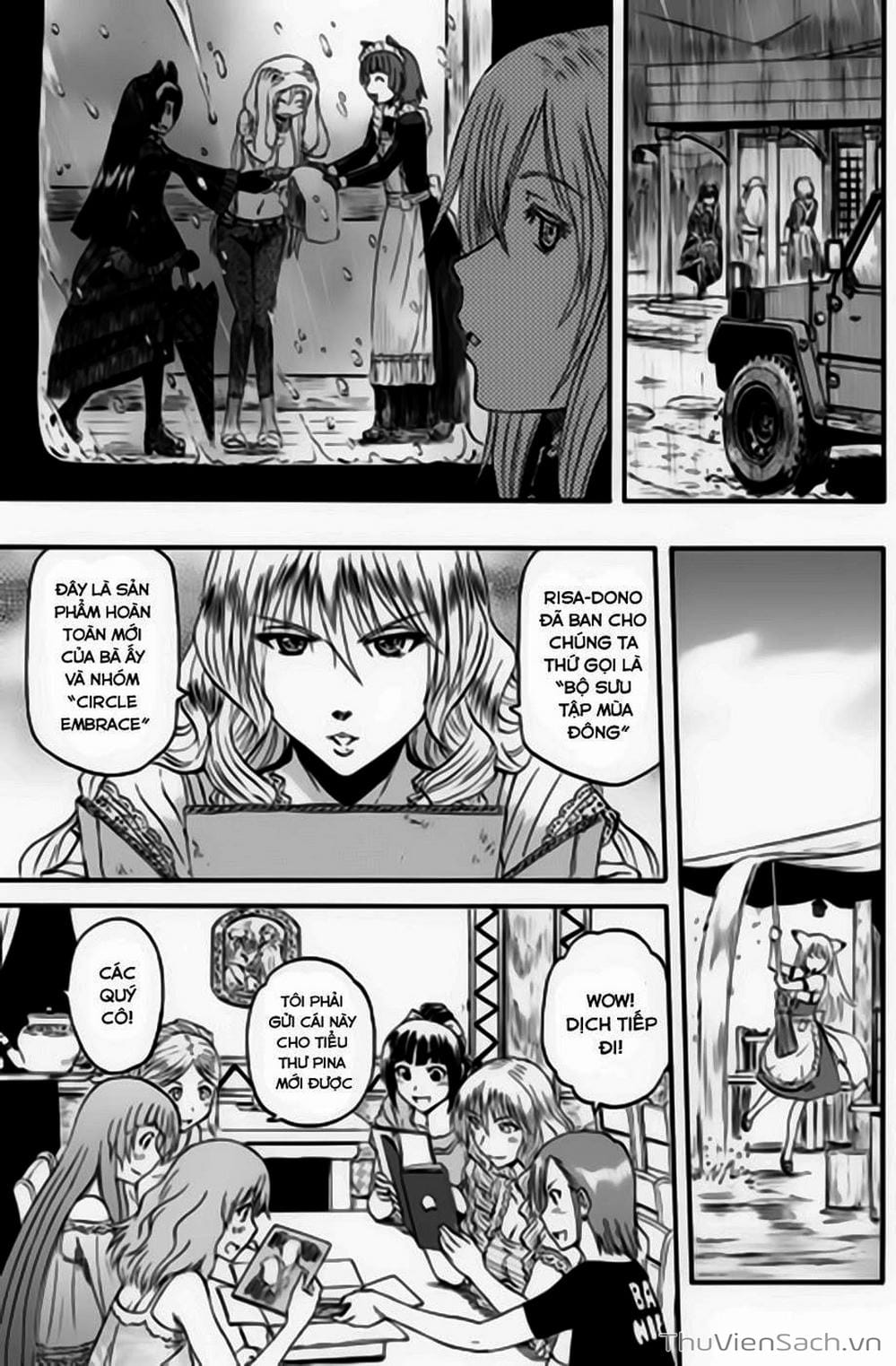Truyện Tranh Phía Sau Cánh Cổng Bóng Tối Của Hư Không! trang 6