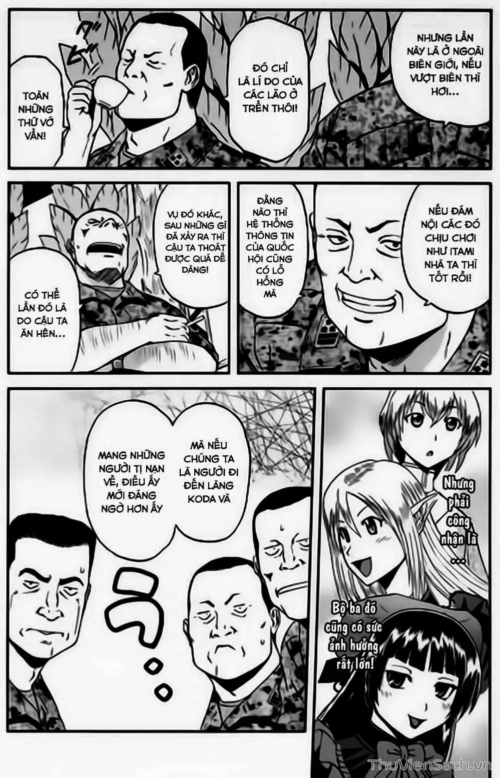 Truyện Tranh Phía Sau Cánh Cổng Bóng Tối Của Hư Không! trang 6