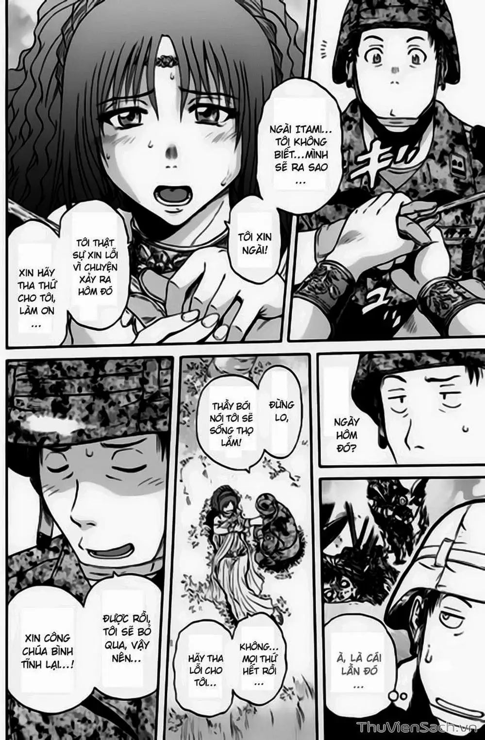 Truyện Tranh Phía Sau Cánh Cổng Bóng Tối Của Hư Không! trang 6