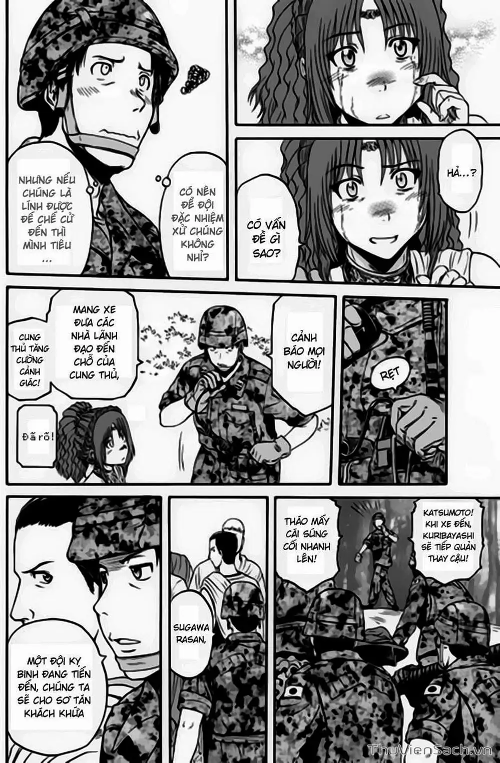 Truyện Tranh Phía Sau Cánh Cổng Bóng Tối Của Hư Không! trang 6