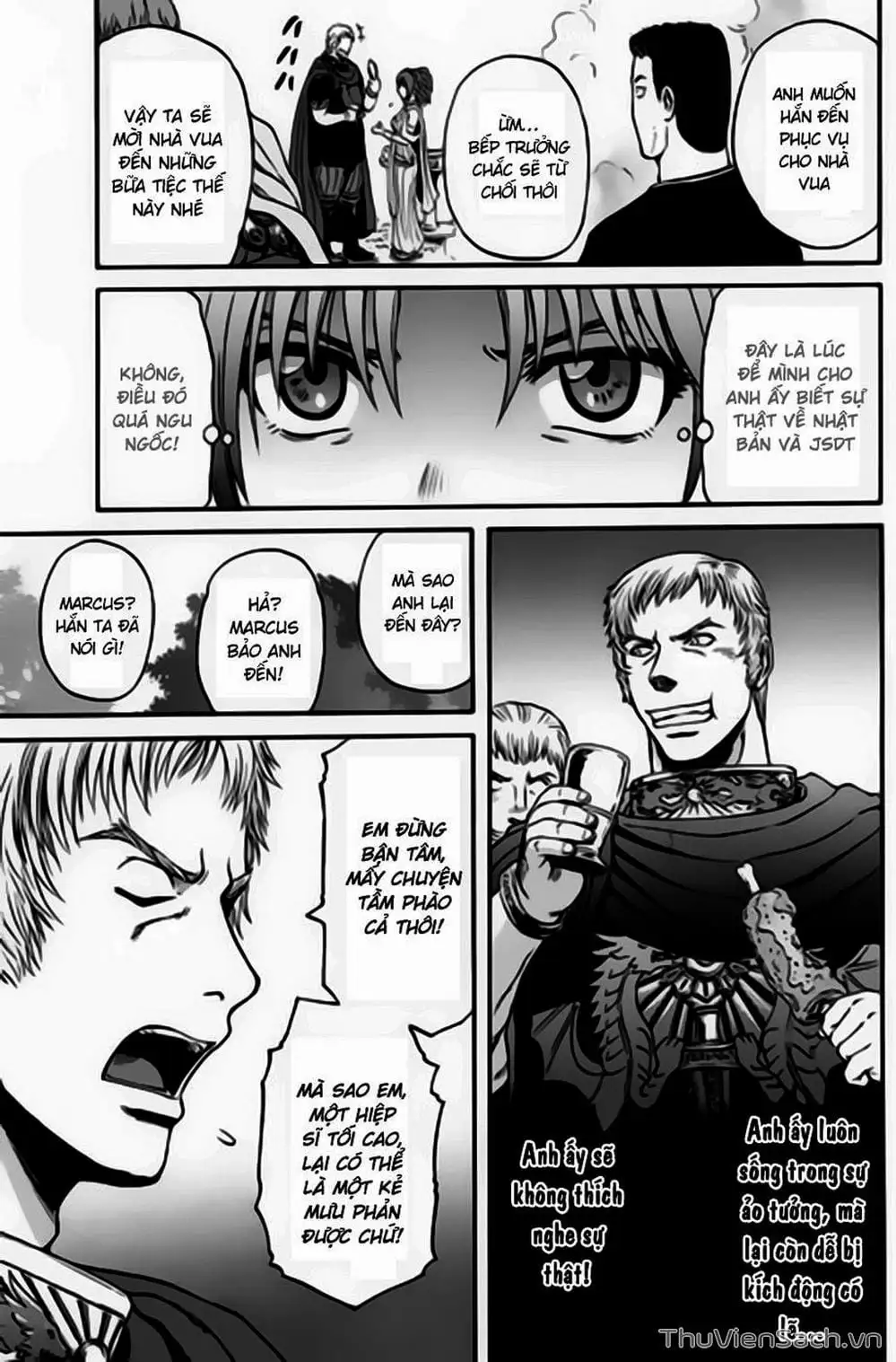 Truyện Tranh Phía Sau Cánh Cổng Bóng Tối Của Hư Không! trang 6