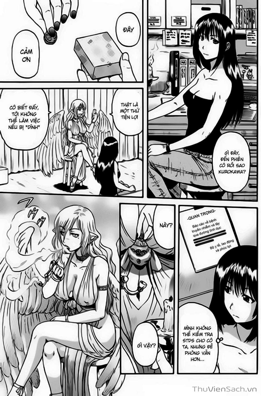 Truyện Tranh Phía Sau Cánh Cổng Bóng Tối Của Hư Không! trang 6