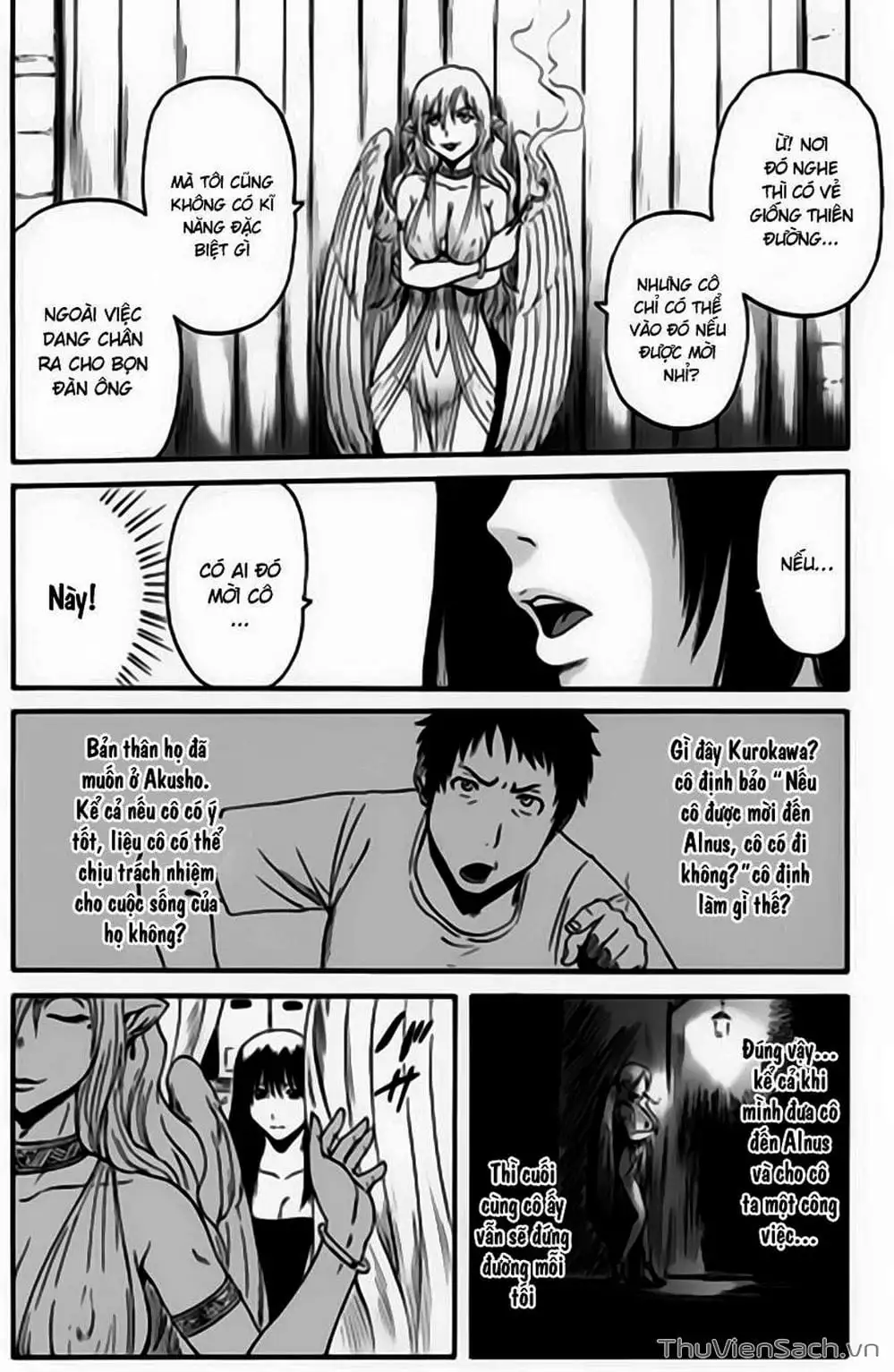 Truyện Tranh Phía Sau Cánh Cổng Bóng Tối Của Hư Không! trang 6