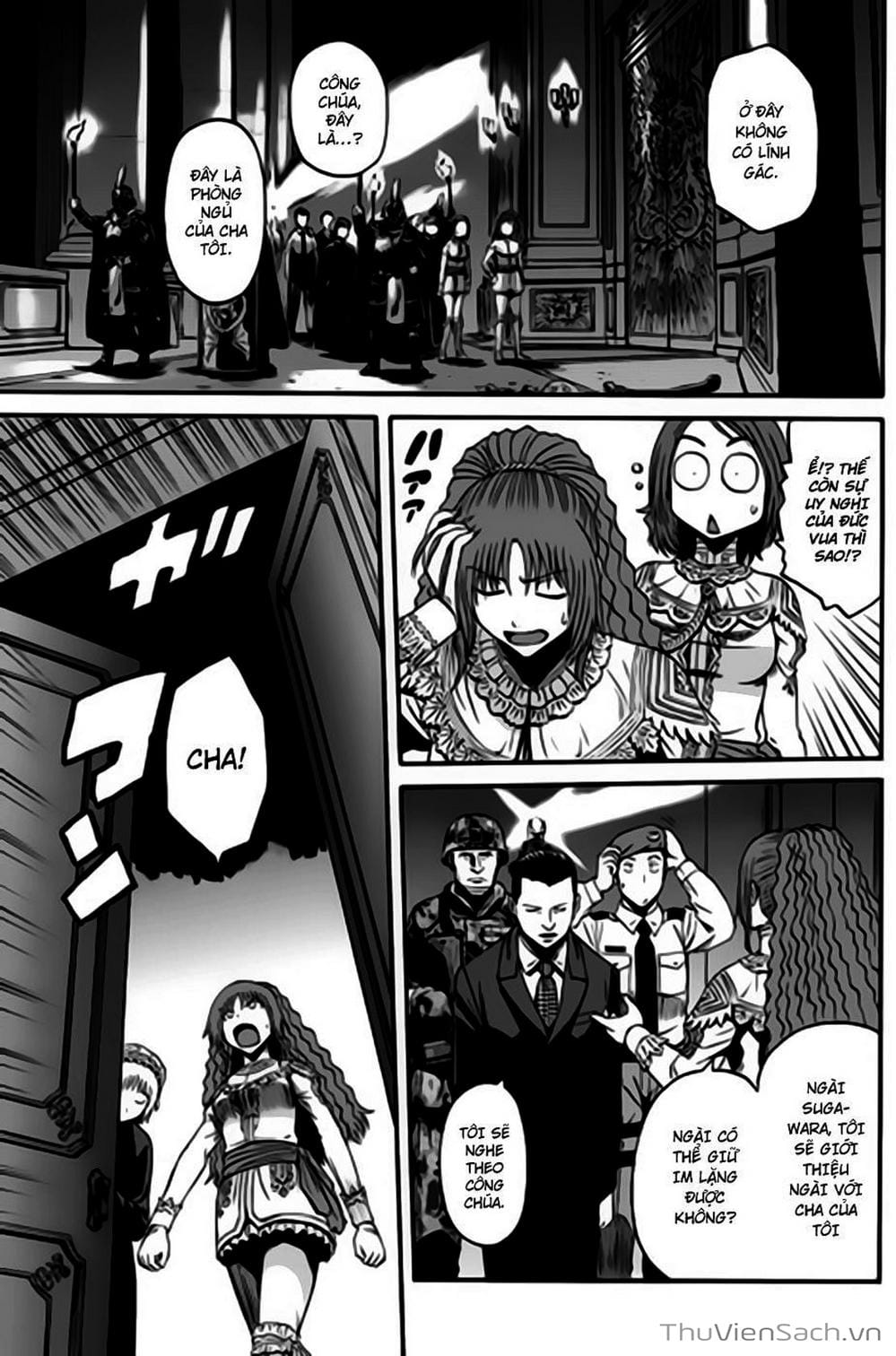 Truyện Tranh Phía Sau Cánh Cổng Bóng Tối Của Hư Không! trang 6