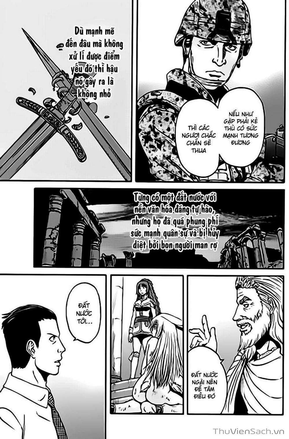 Truyện Tranh Phía Sau Cánh Cổng Bóng Tối Của Hư Không! trang 6