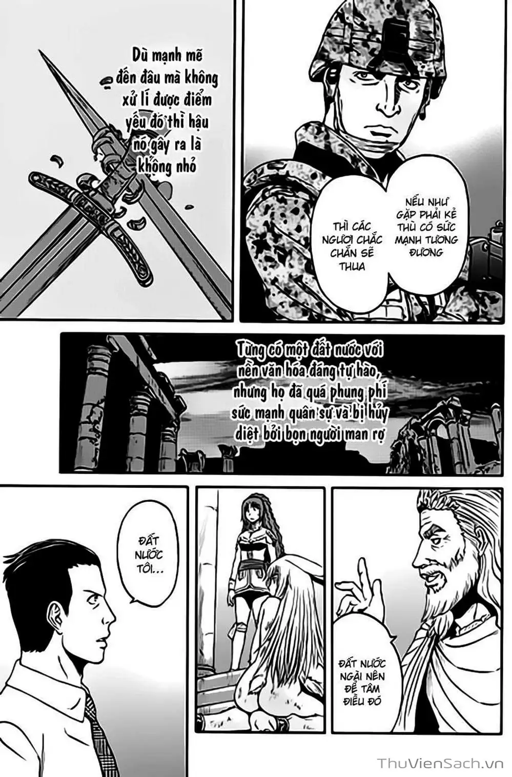 Truyện Tranh Phía Sau Cánh Cổng Bóng Tối Của Hư Không! trang 6