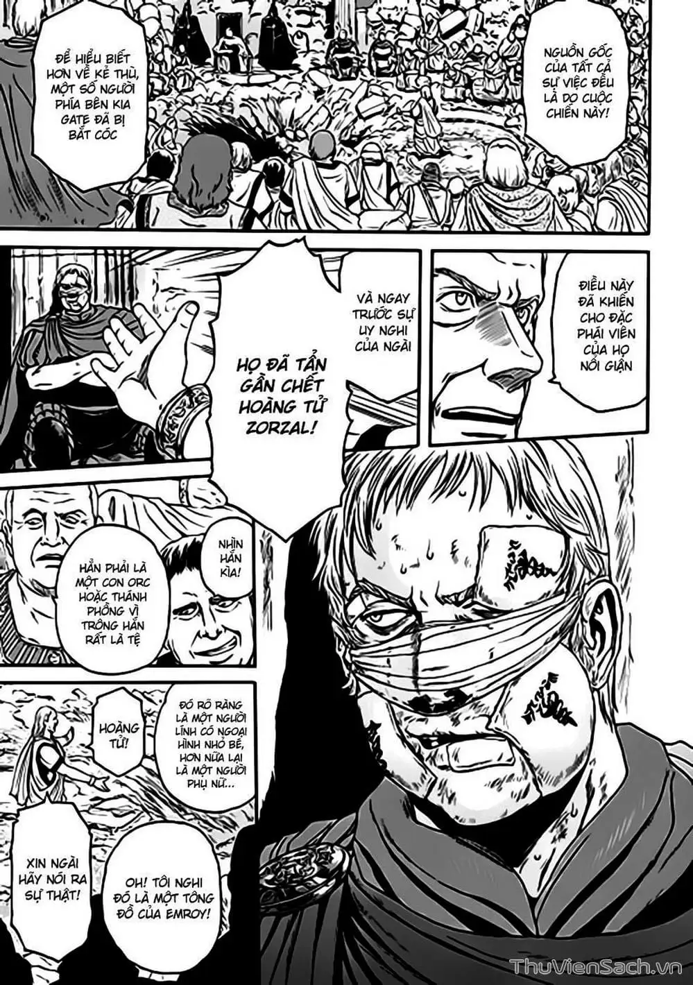 Truyện Tranh Phía Sau Cánh Cổng Bóng Tối Của Hư Không! trang 6