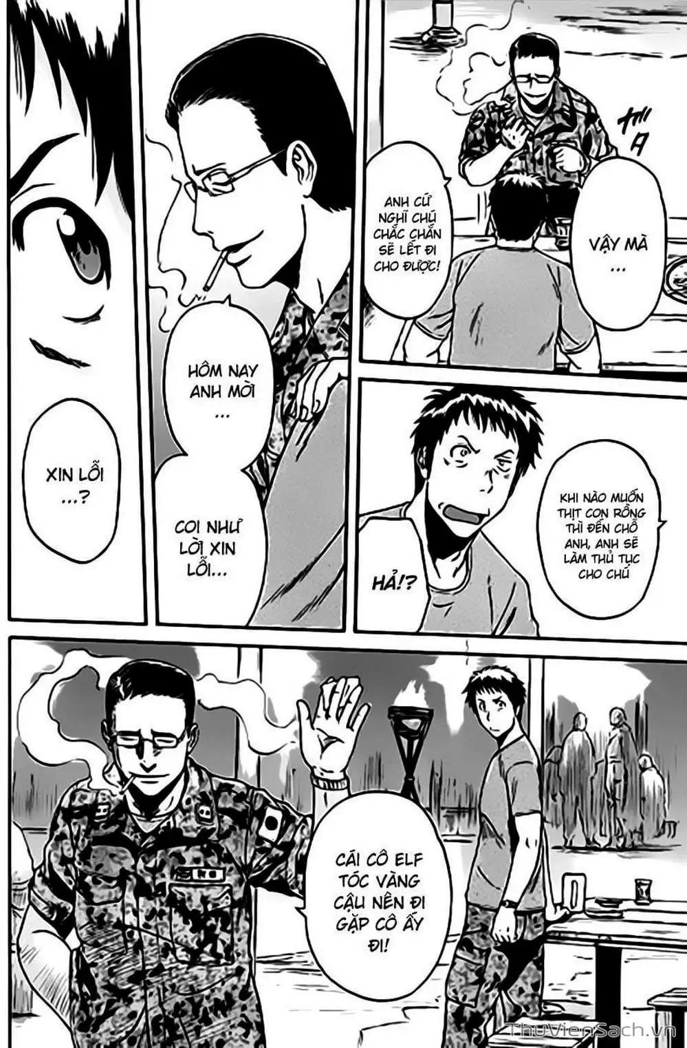 Truyện Tranh Phía Sau Cánh Cổng Bóng Tối Của Hư Không! trang 6