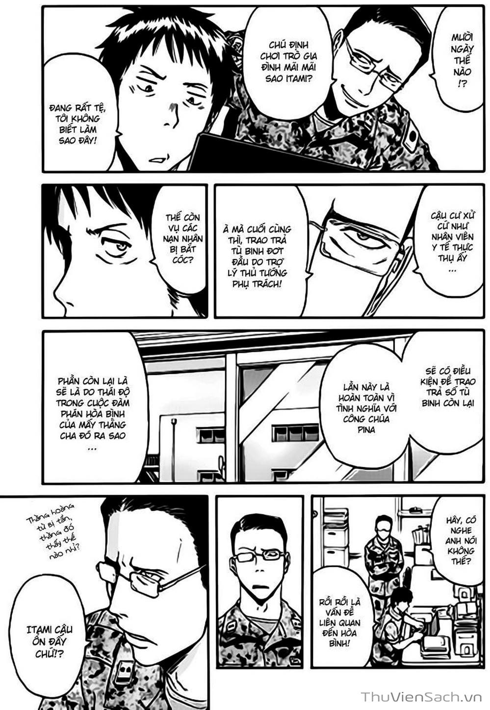 Truyện Tranh Phía Sau Cánh Cổng Bóng Tối Của Hư Không! trang 6