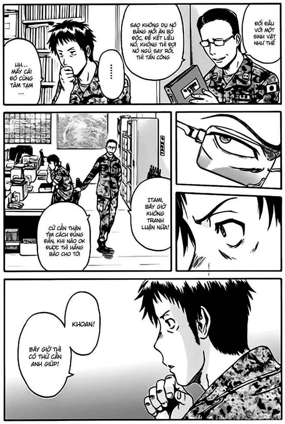 Truyện Tranh Phía Sau Cánh Cổng Bóng Tối Của Hư Không! trang 6