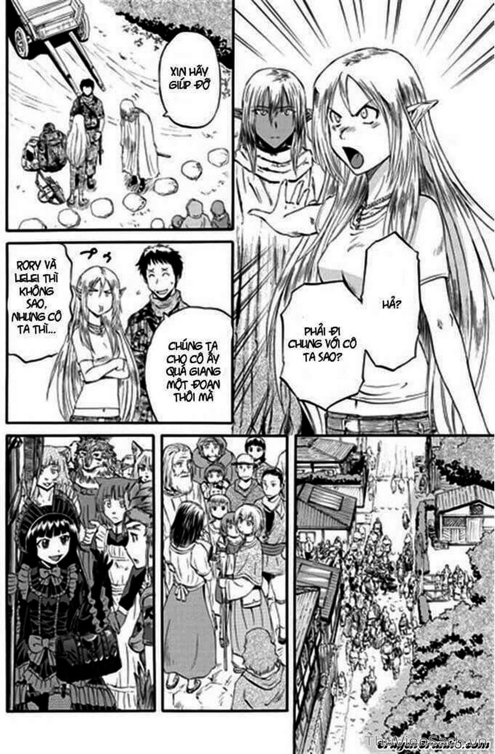 Truyện Tranh Phía Sau Cánh Cổng Bóng Tối Của Hư Không! trang 6
