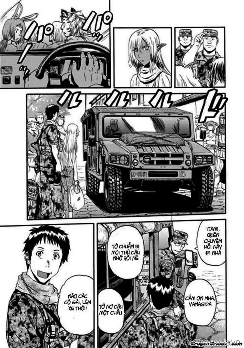 Truyện Tranh Phía Sau Cánh Cổng Bóng Tối Của Hư Không! trang 6