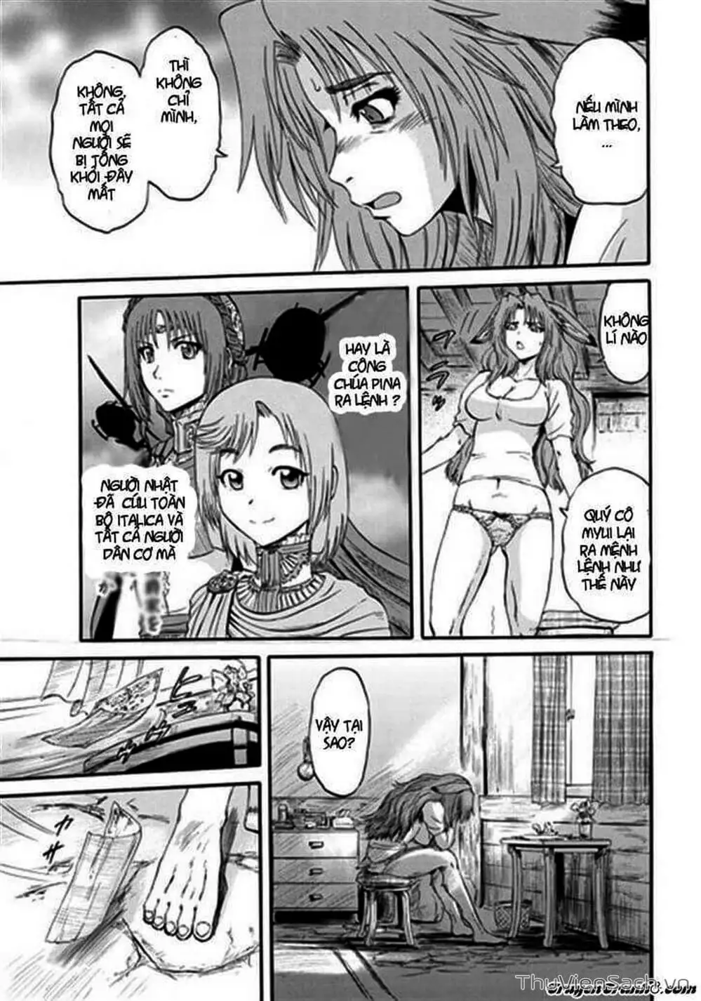 Truyện Tranh Phía Sau Cánh Cổng Bóng Tối Của Hư Không! trang 6