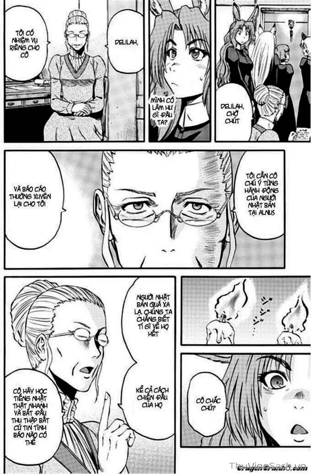 Truyện Tranh Phía Sau Cánh Cổng Bóng Tối Của Hư Không! trang 6