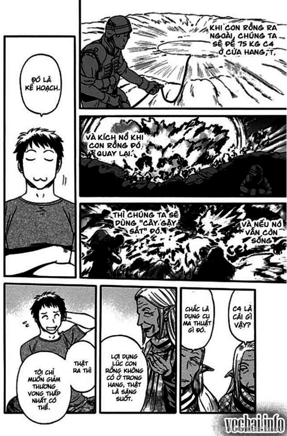 Truyện Tranh Phía Sau Cánh Cổng Bóng Tối Của Hư Không! trang 6