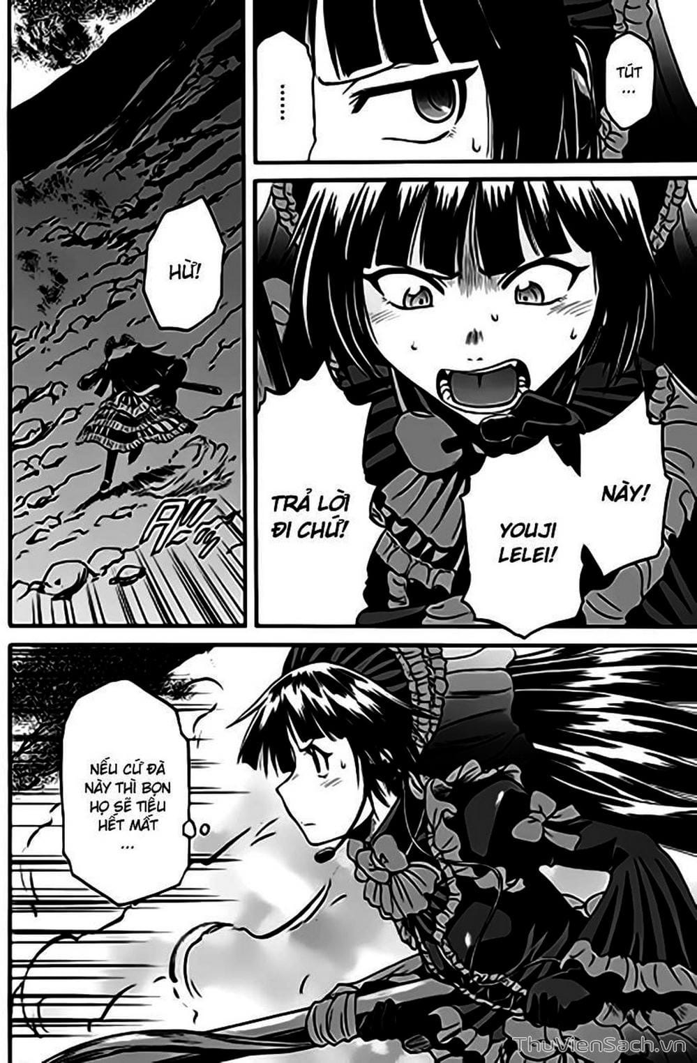 Truyện Tranh Phía Sau Cánh Cổng Bóng Tối Của Hư Không! trang 6