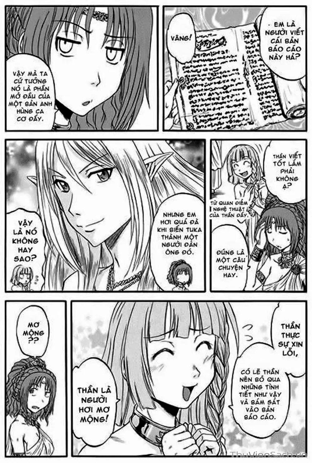 Truyện Tranh Phía Sau Cánh Cổng Bóng Tối Của Hư Không! trang 6