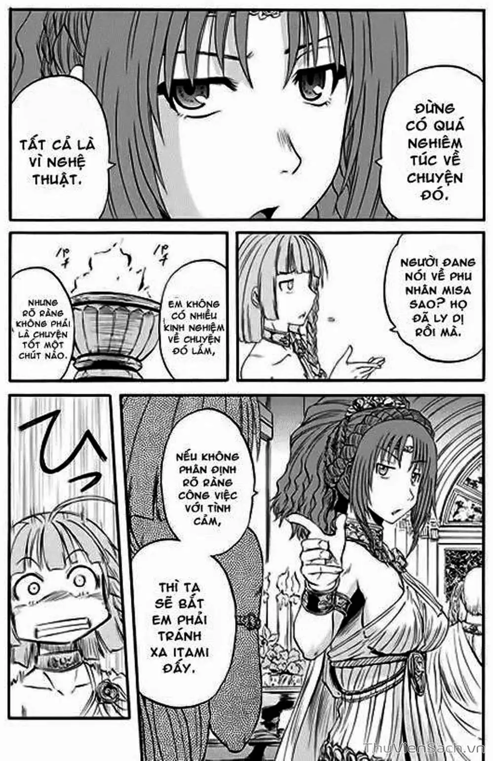 Truyện Tranh Phía Sau Cánh Cổng Bóng Tối Của Hư Không! trang 6