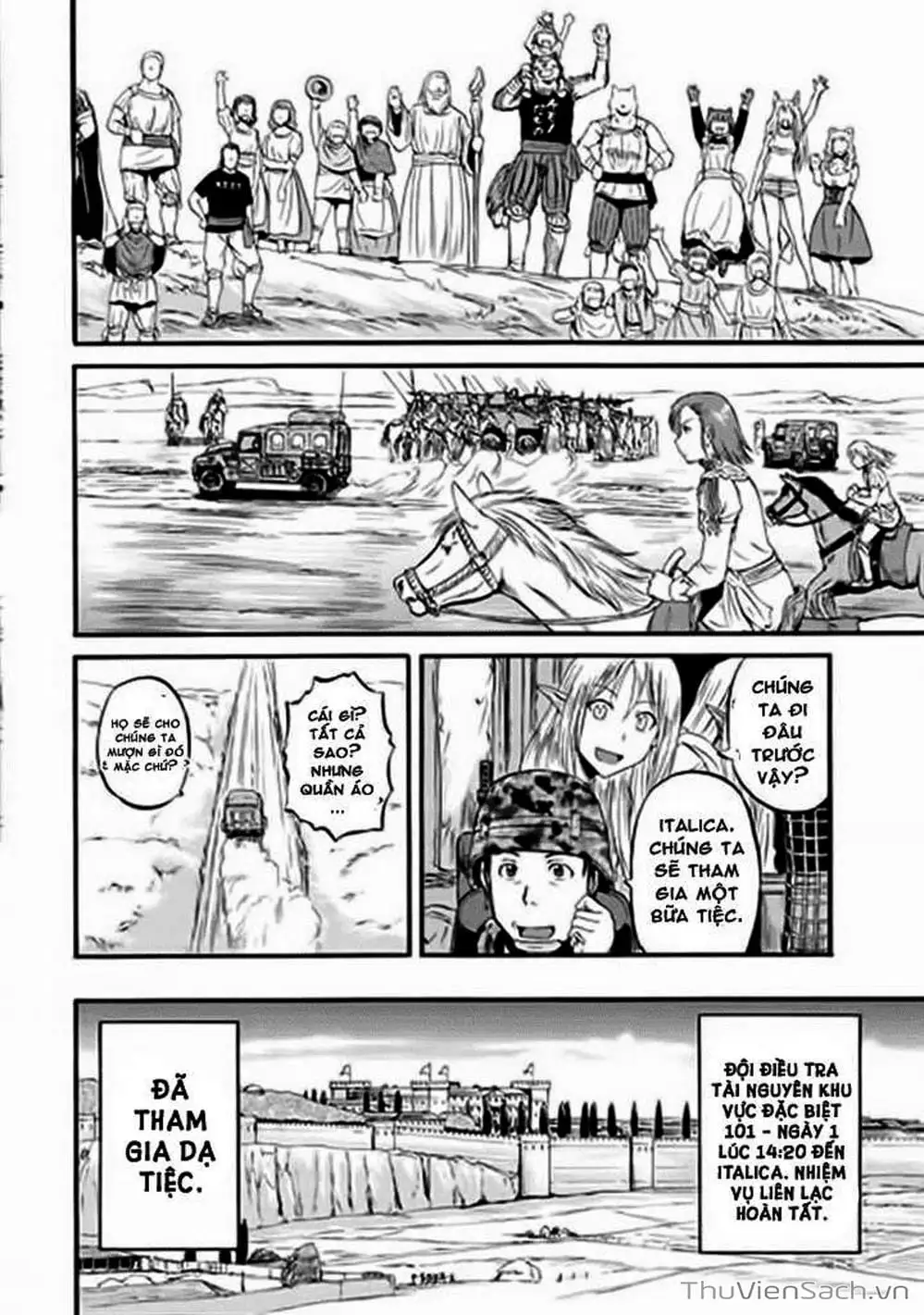 Truyện Tranh Phía Sau Cánh Cổng Bóng Tối Của Hư Không! trang 6