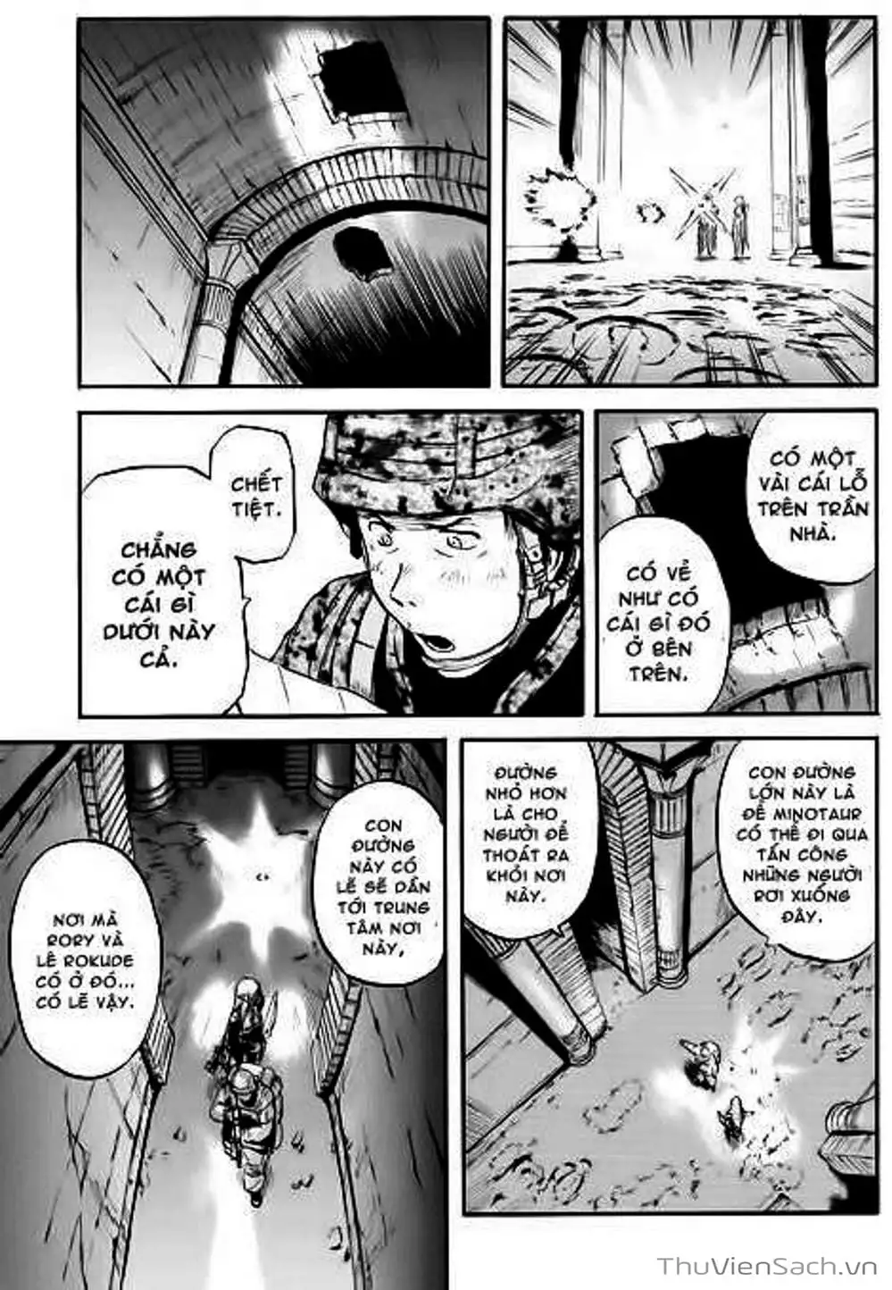 Truyện Tranh Phía Sau Cánh Cổng Bóng Tối Của Hư Không! trang 6