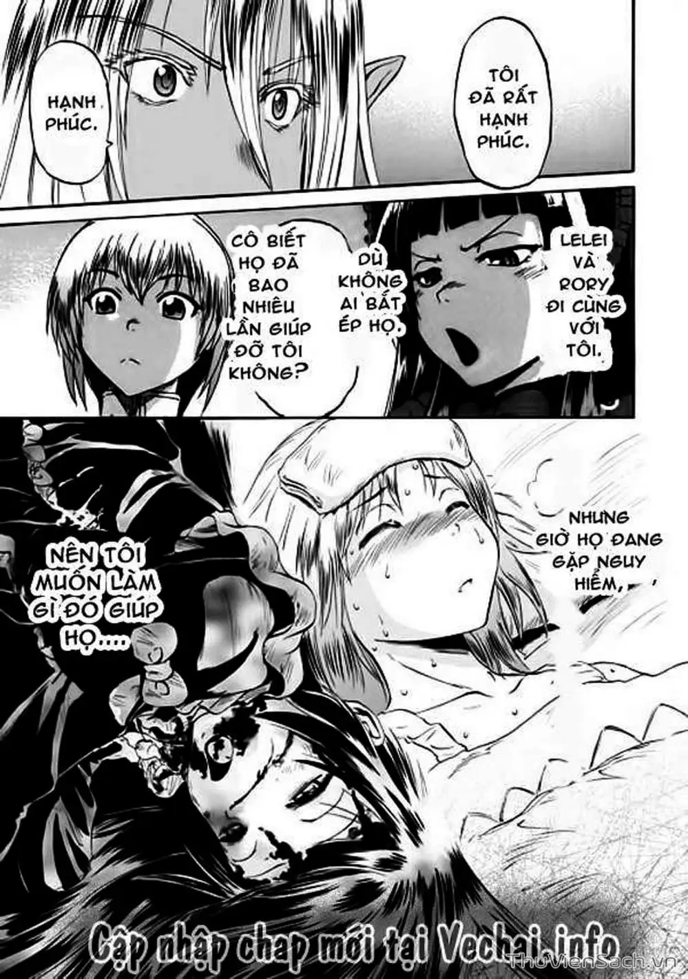 Truyện Tranh Phía Sau Cánh Cổng Bóng Tối Của Hư Không! trang 6